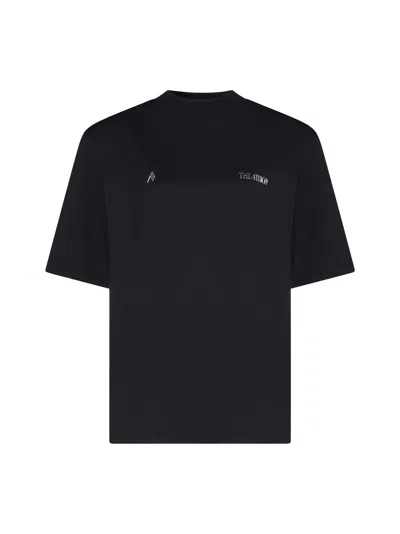 Attico T-shirt In Black
