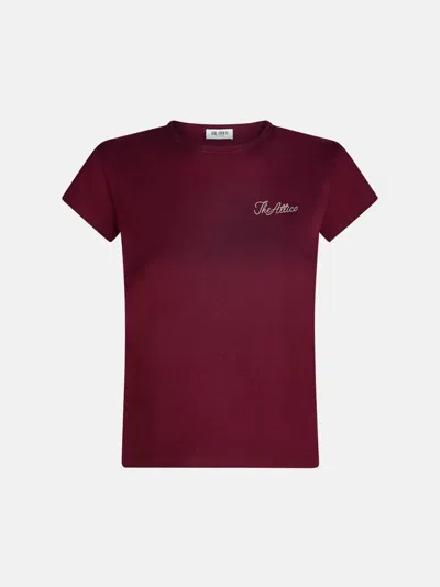 Attico Burgundy T-shirt