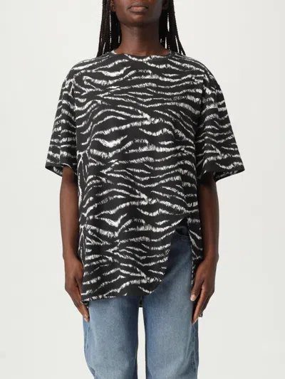 ATTICO T-SHIRT THE ATTICO WOMAN COLOR BLACK,H06165002