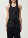 Attico T-shirt The  Donna Colore Nero In Black