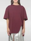 Attico T-shirt The  Woman Color Burgundy