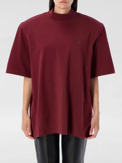 ATTICO T-SHIRT THE ATTICO WOMAN COLOR VIOLET,H20719019
