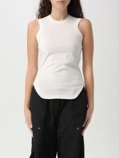 ATTICO T-SHIRT THE ATTICO WOMAN COLOR WHITE,G48483001