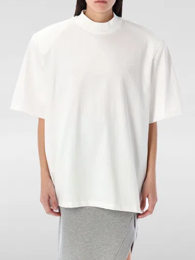 ATTICO T-SHIRT THE ATTICO WOMAN COLOR WHITE,G51472001