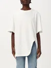 Attico Short Sleeved T-shirt In Weiss