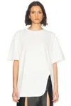 Attico Short-sleeved T-shirt In White