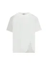 Attico Short-sleeved T-shirt In White