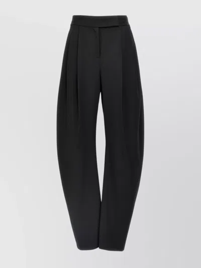 ATTICO TAILORED TROUSERS WITH POCKETS AND PLEATS