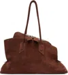 Attico Tan 'la Passeggiata' Medium Top Handle Bag