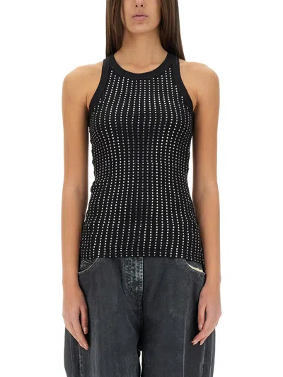 ATTICO TANK TOP "BLACK"