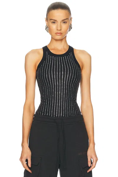 Attico Tank Top In Black