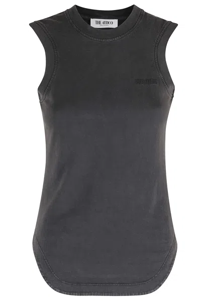 Attico Tank Top In Black