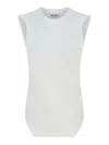 Attico Tank Top In Blanco