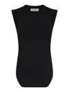 Attico Reese Tops Black In Negro