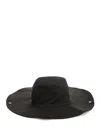 Attico Texan Hat Hats Black