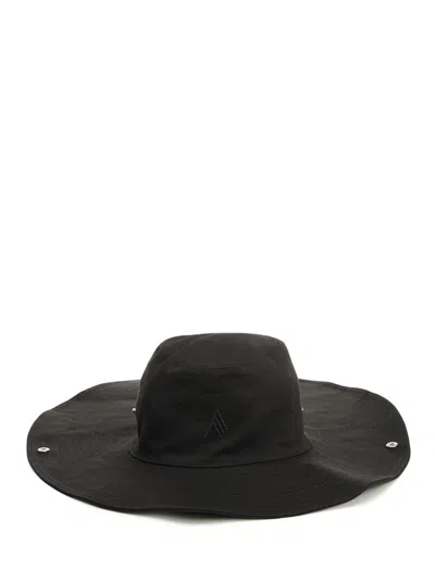 Attico Texan Hat Hats Black
