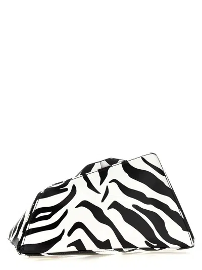 Attico The  ''8.30pm'' Clutch In White