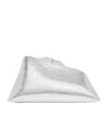Attico Geometric Clutch In White