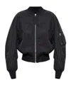 Attico Anja Bomber Jacket In Black