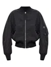 Attico Anja Bomber Jacket In Black