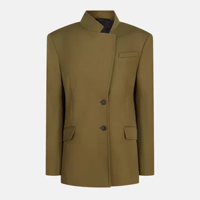 ATTICO THE ATTICO ASYMMETRIC MILITARY JACKET