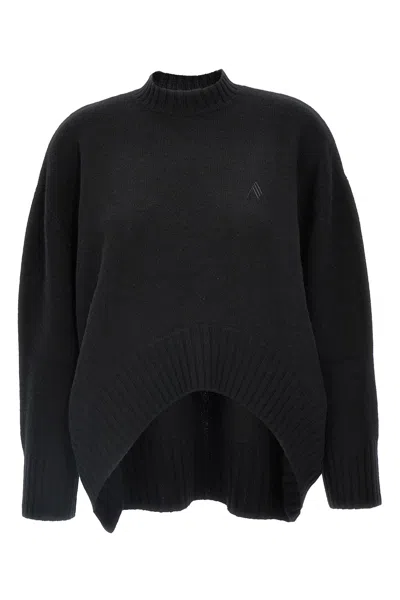 ATTICO THE ATTICO ASYMMETRICAL SWEATER