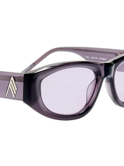 Attico The  80c4sun Sunglasses In Purple