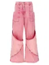 Attico Baggy Pants In Pink