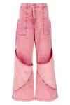 Attico Baggy Pants In Pink