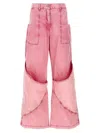 Attico Baggy Pants In Pink