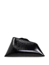 Attico The  Women Calf Leather `8:30 Pm` Clutch In Black