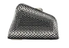 Attico Midnight Mini Embellished Clutch In Black