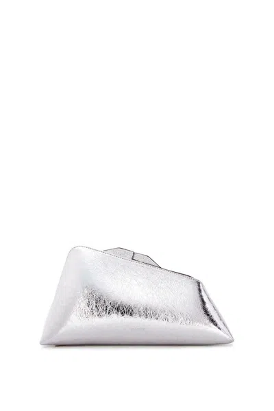 Attico The  8.30 Pm Clutch Bag In White
