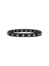 Attico Black Studs Belt