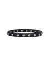 Attico Black Studs Belt