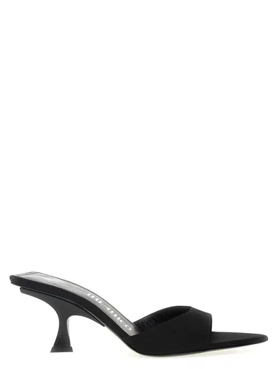 Attico The  'bes' Mules In Black