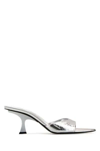 Attico The  Bes Silver Mules