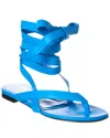 Attico Beth Strappy Sandals In Luxurious Nappa Leather