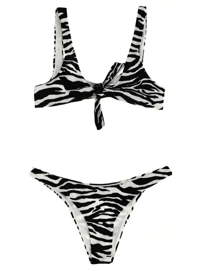 Attico The  'estate Meravigliosa' Bikini In Black