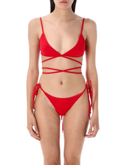ATTICO THE ATTICO LACES BIKINI