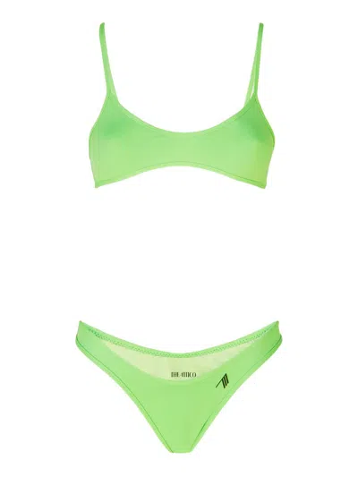 Attico Bikini Acid Green In Multicolor