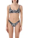 ATTICO THE ATTICO BIKINI ZEBRA