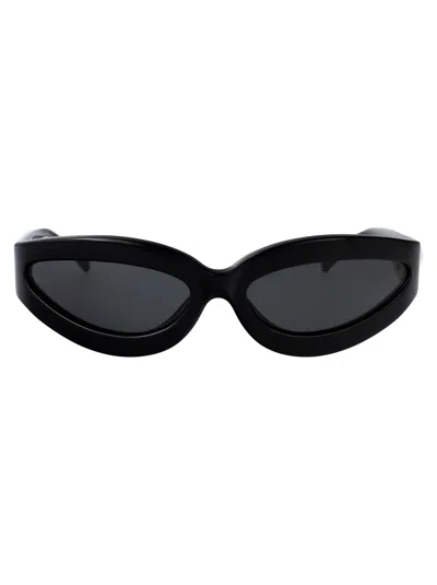 Attico The  Black Acetate Sunglasses
