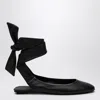 Attico Cloe Flat Ballerinas In Black