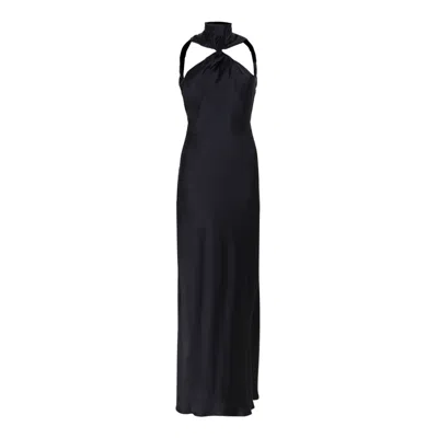 ATTICO THE ATTICO BLACK DRESS