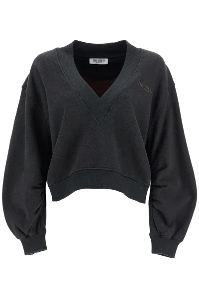 Attico The  Black Fade Sweatshirt