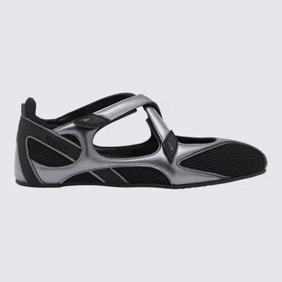 ATTICO THE ATTICO BLACK FLOOR 01 BALLERINA