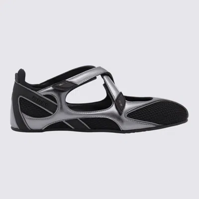 ATTICO THE ATTICO BLACK FLOOR 01 BALLERINA
