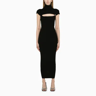 Attico Black Midi Dress