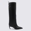 Attico Boots Blacks And Greys In Multi